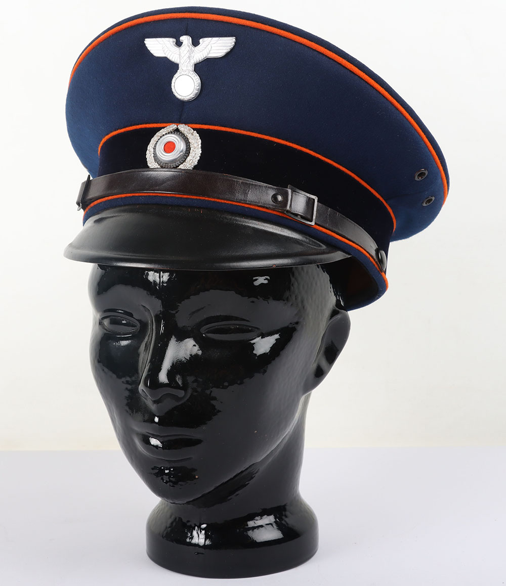 #1025 – Third Reich Postal Officials Peaked Cap