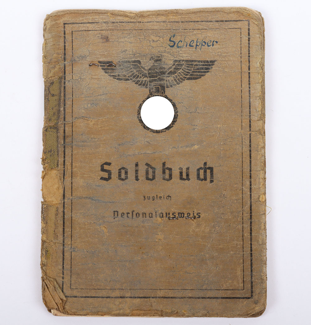 #1079 – WW2 German Army Soldbuch