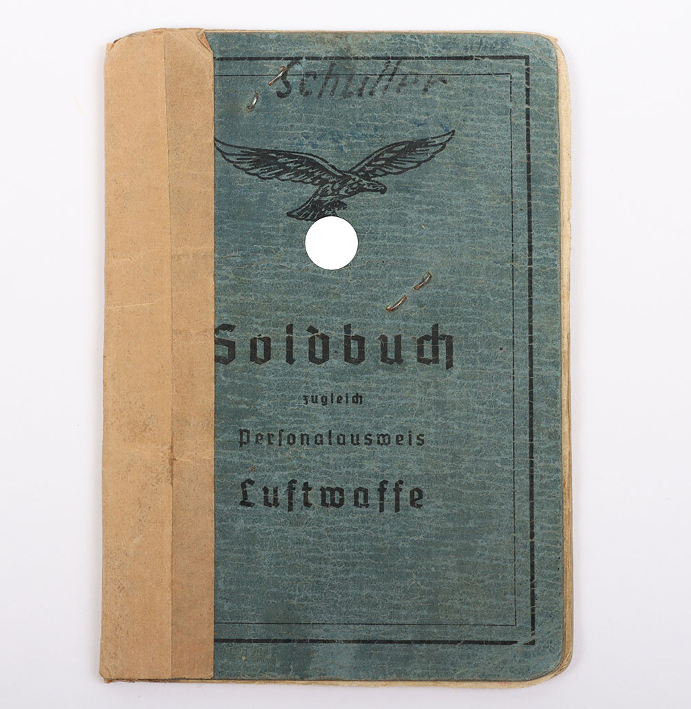 #1087 – WW2 German Luftwaffe Soldbuch