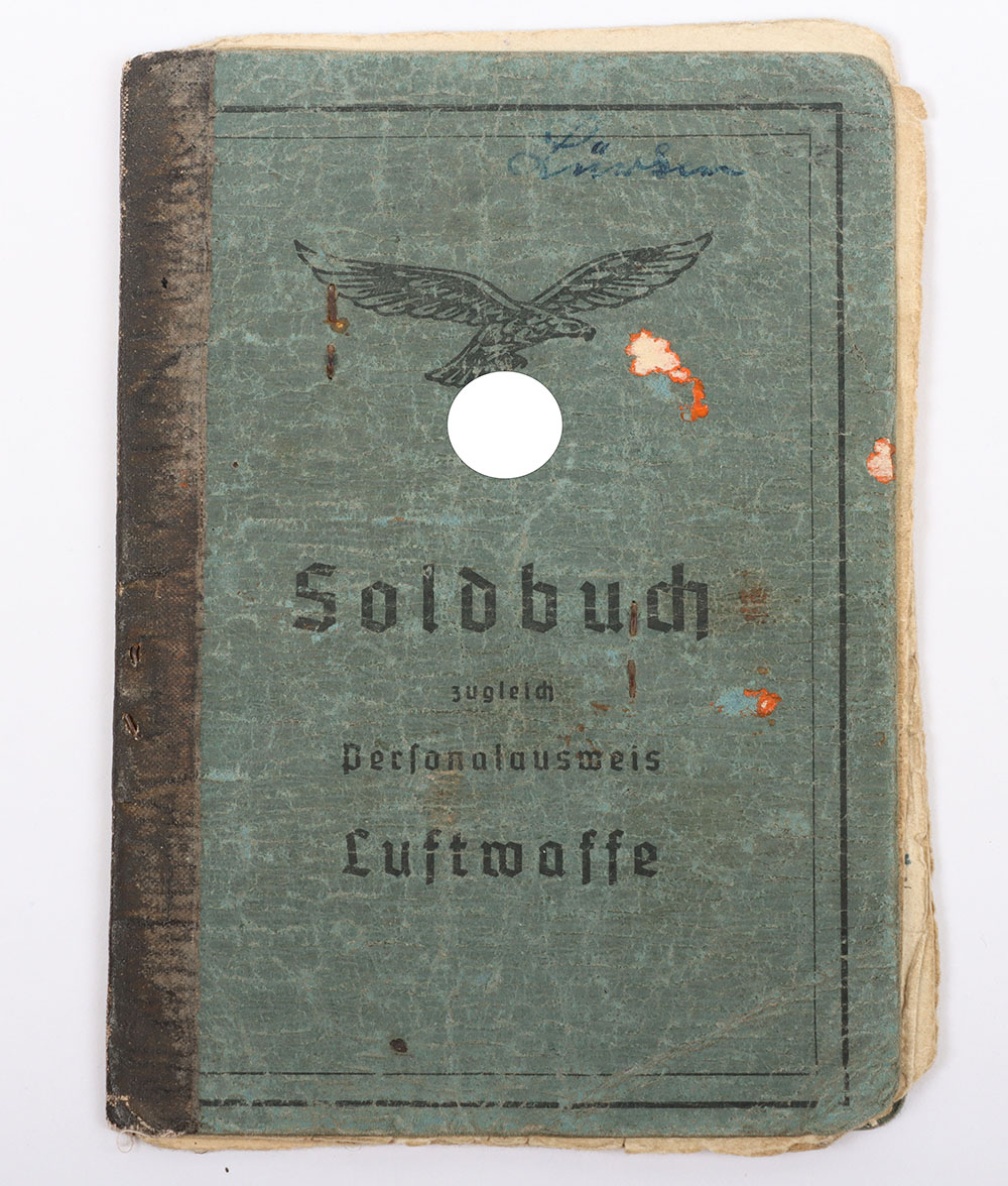 #1088 – WW2 German Luftwaffe Soldbuch