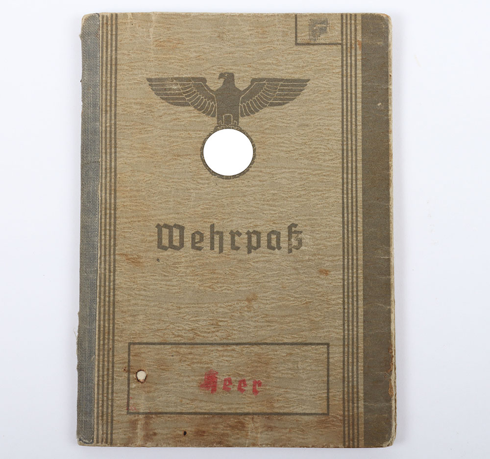 #1097 – WW2 German Army Wehrpass 10/J.R 313