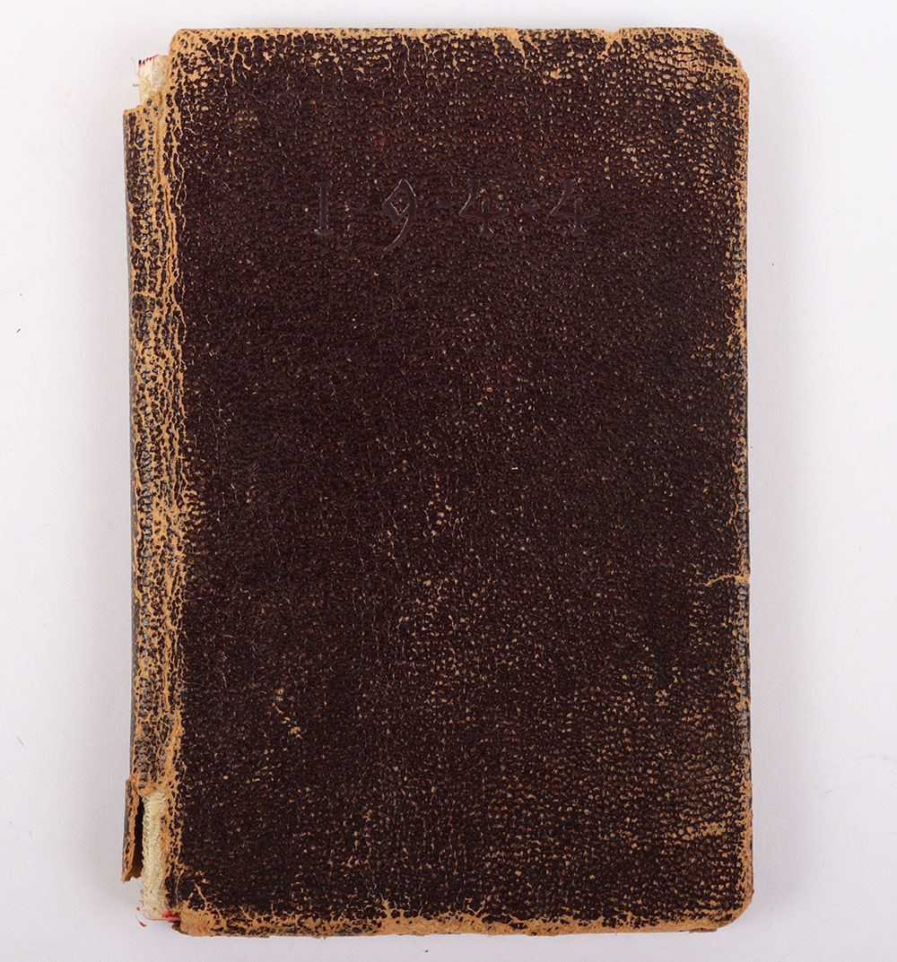 #1115 – German 1944 Personal Diary