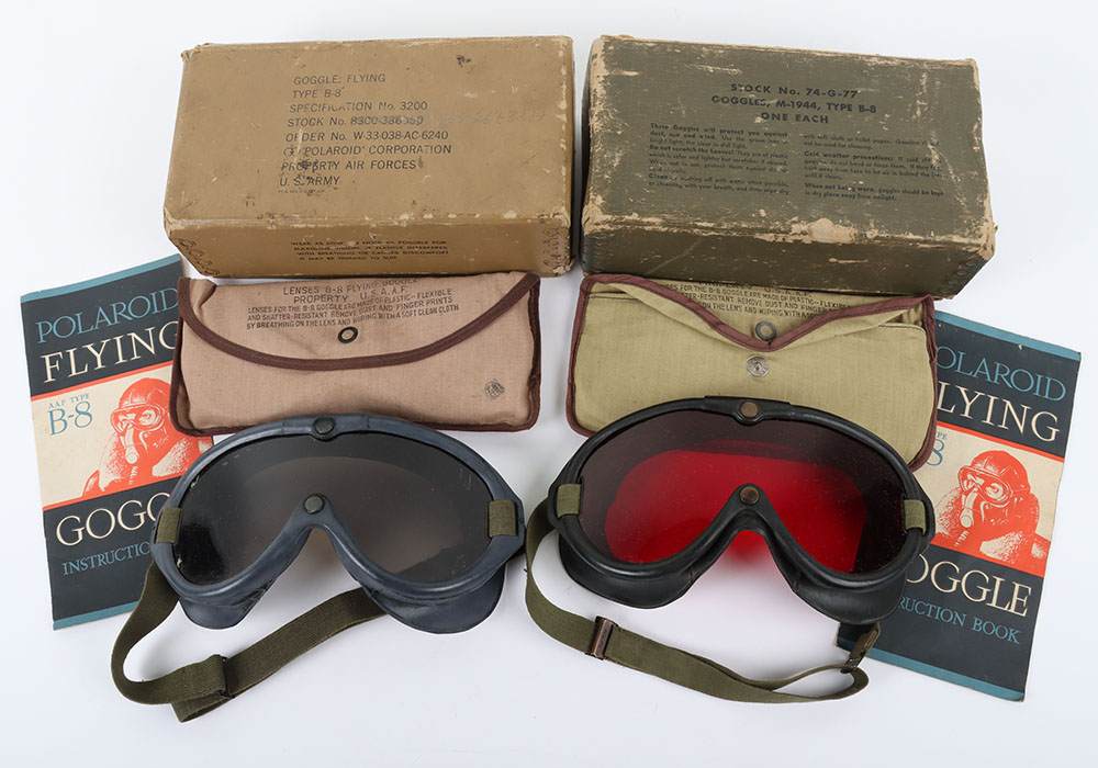 #1199 – USAAF Type B-8 Aircrew Flight Goggles