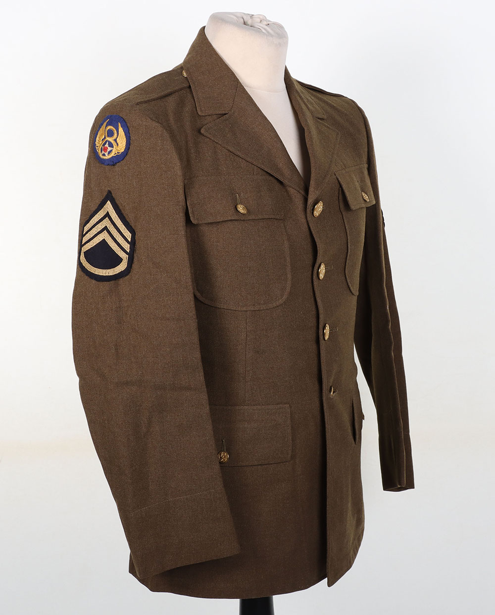 #1212 – WW2 American 8th Air Force Other Ranks Tunic