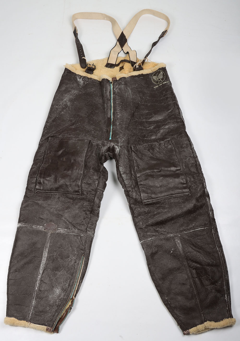 #1218 – WW2 American Type B-1 Sheepskin Flying Trousers