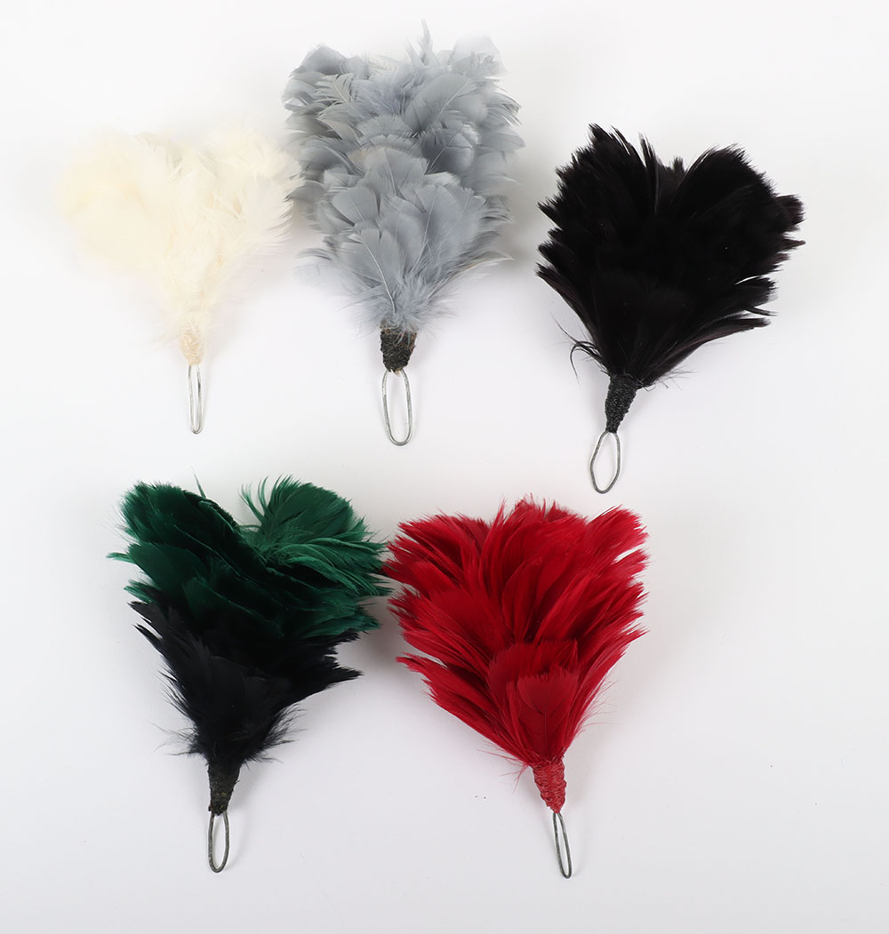 #1244 – 5x Fusiliers Regimental Hackles