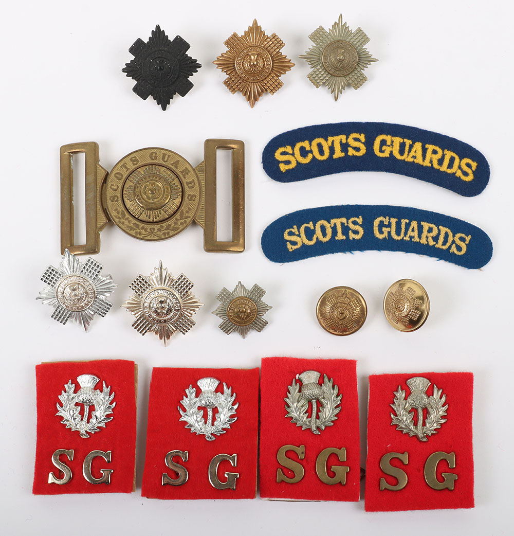 #1260 – Grouping of Scots Guards Badges