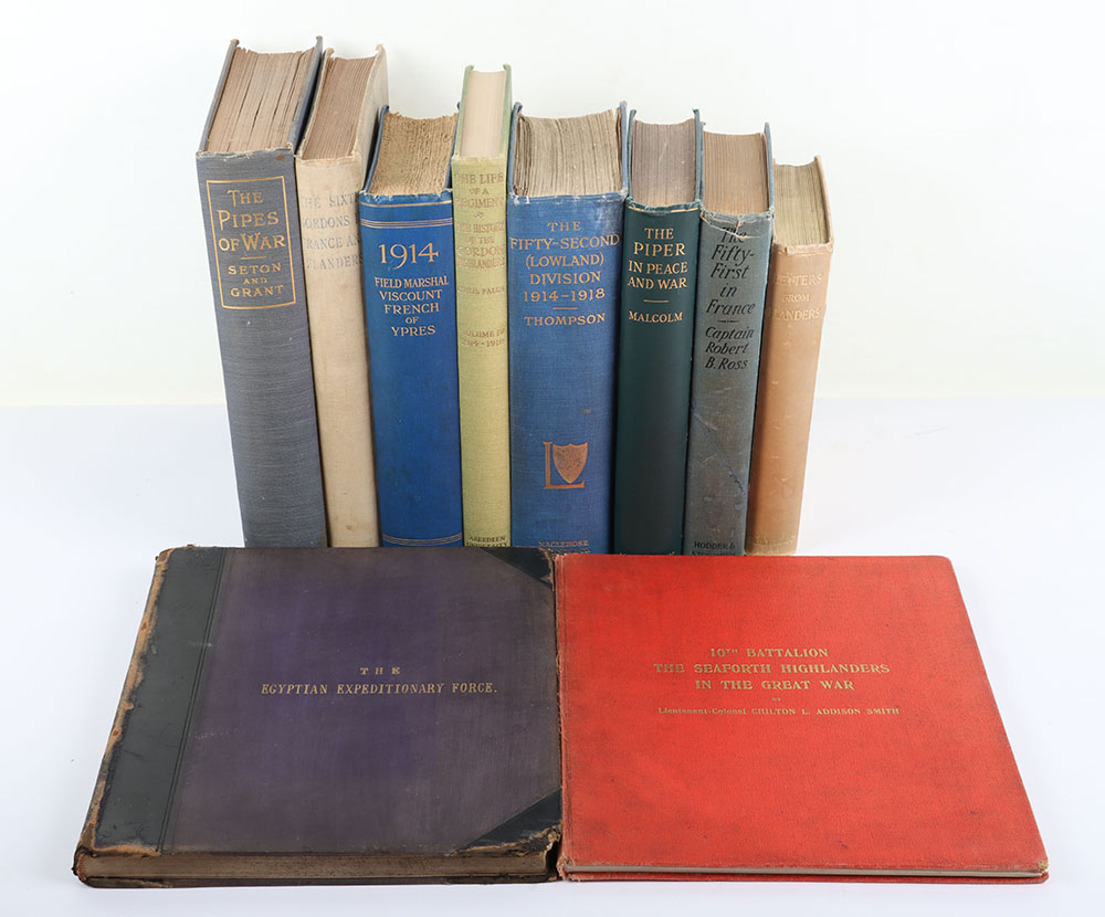 #1284 – Books of Great War Regimental & Divisional Histories