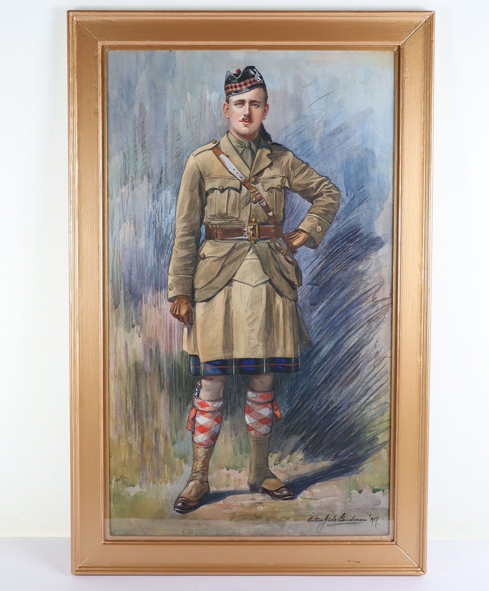 #1296 – 4x Framed WW1 Prints by Snaffles