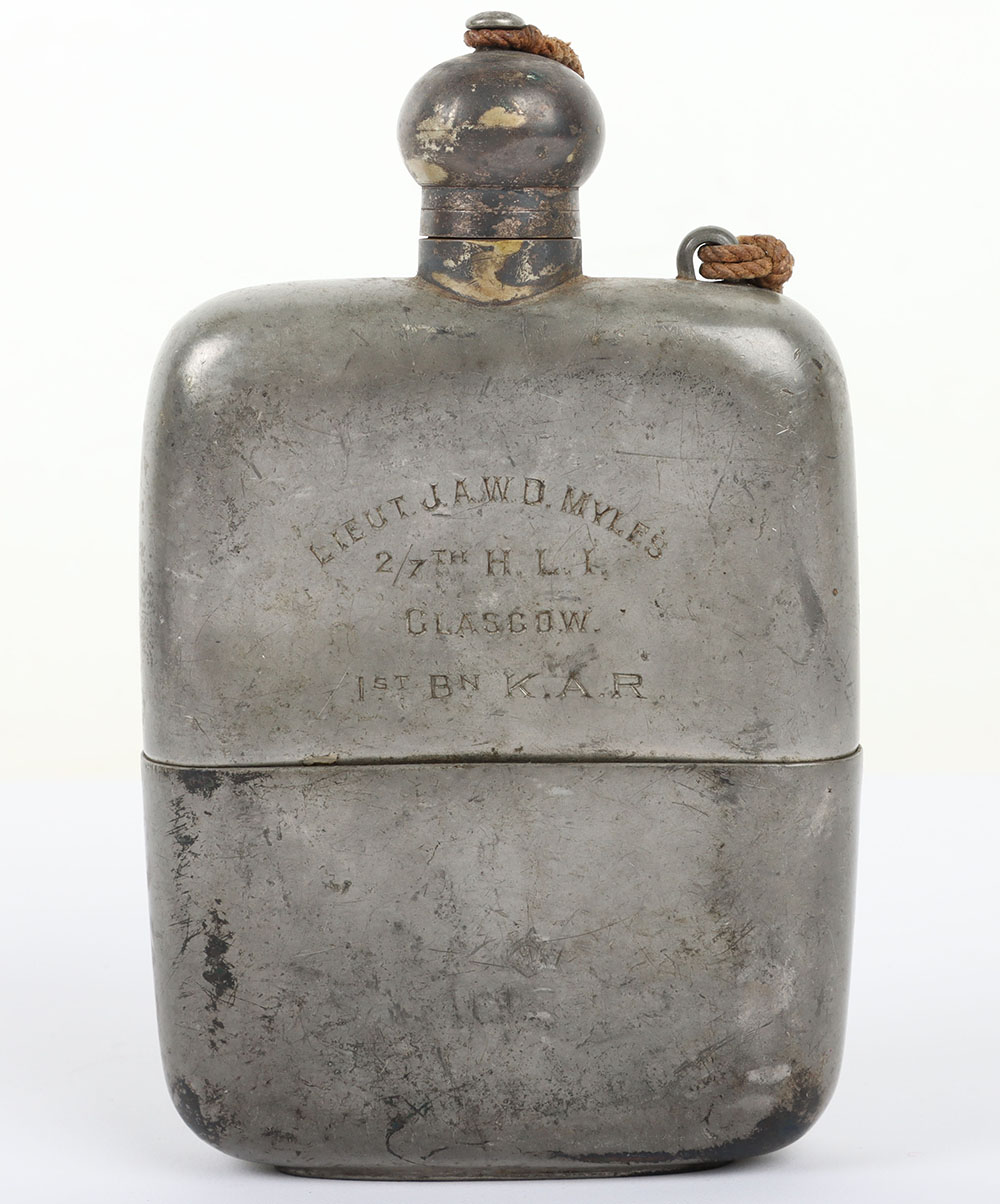 #1304 – WW1 British Officers Flask,