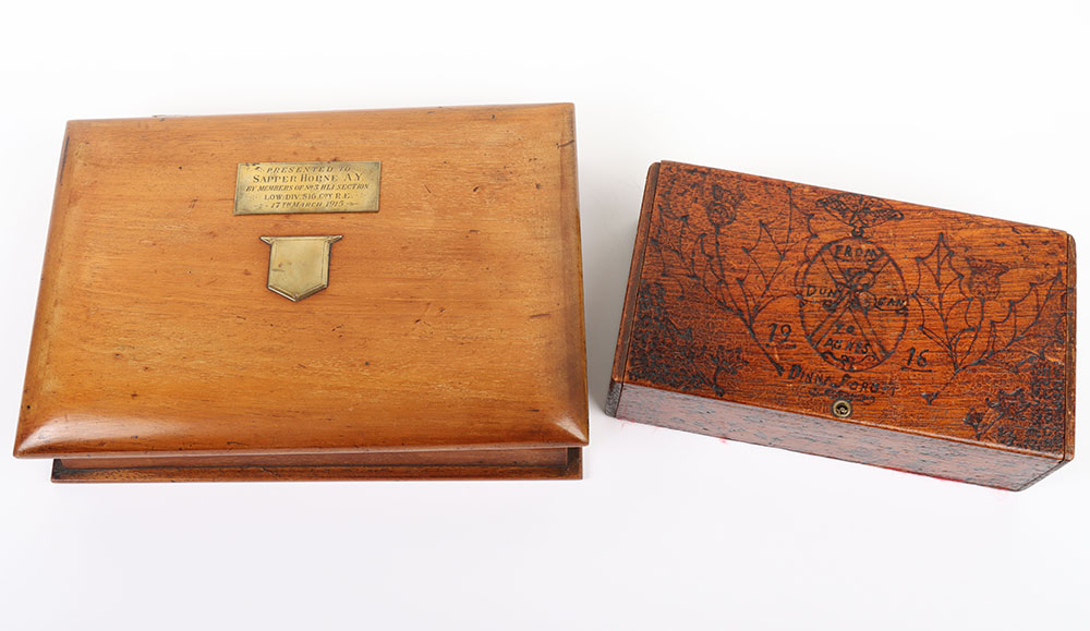 #1305 – WW1 Presentation Writing Box,