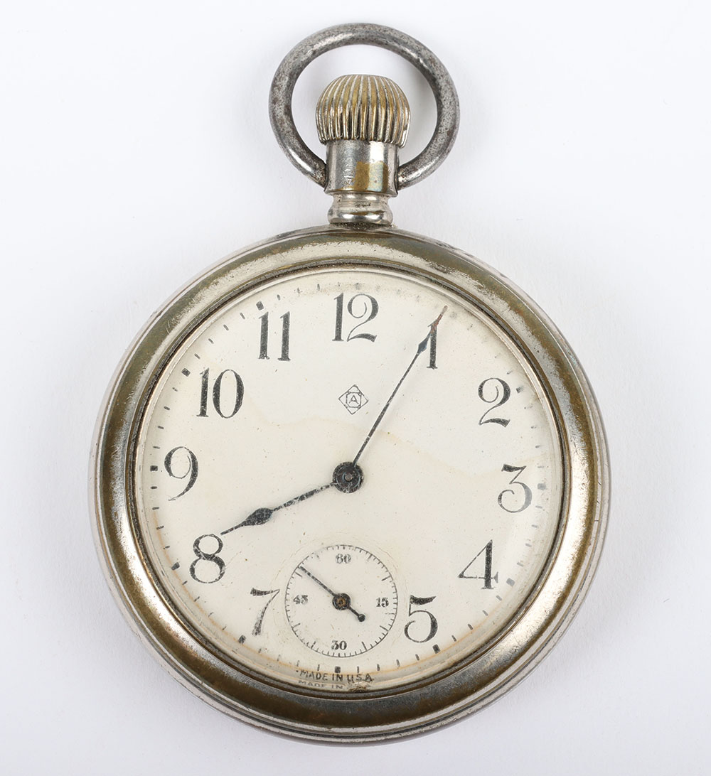 #1306 – WW1 Period Pocket Watch of Royal Scots Interest