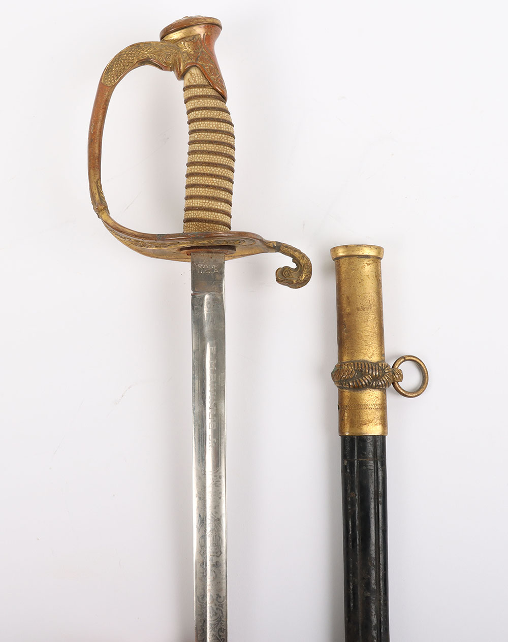 #1319 – US Naval Officers Dress Sword