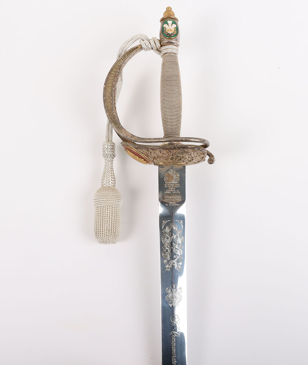 #1320 – Commemorative Sword of the Royal Wedding for the Then Prince of Wales and Lady Diana Spencer by Wilkinson Sword