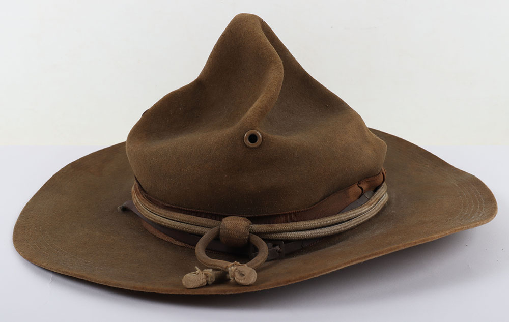 #1349 – WW2 American Drill Instructors / Campaign Hat