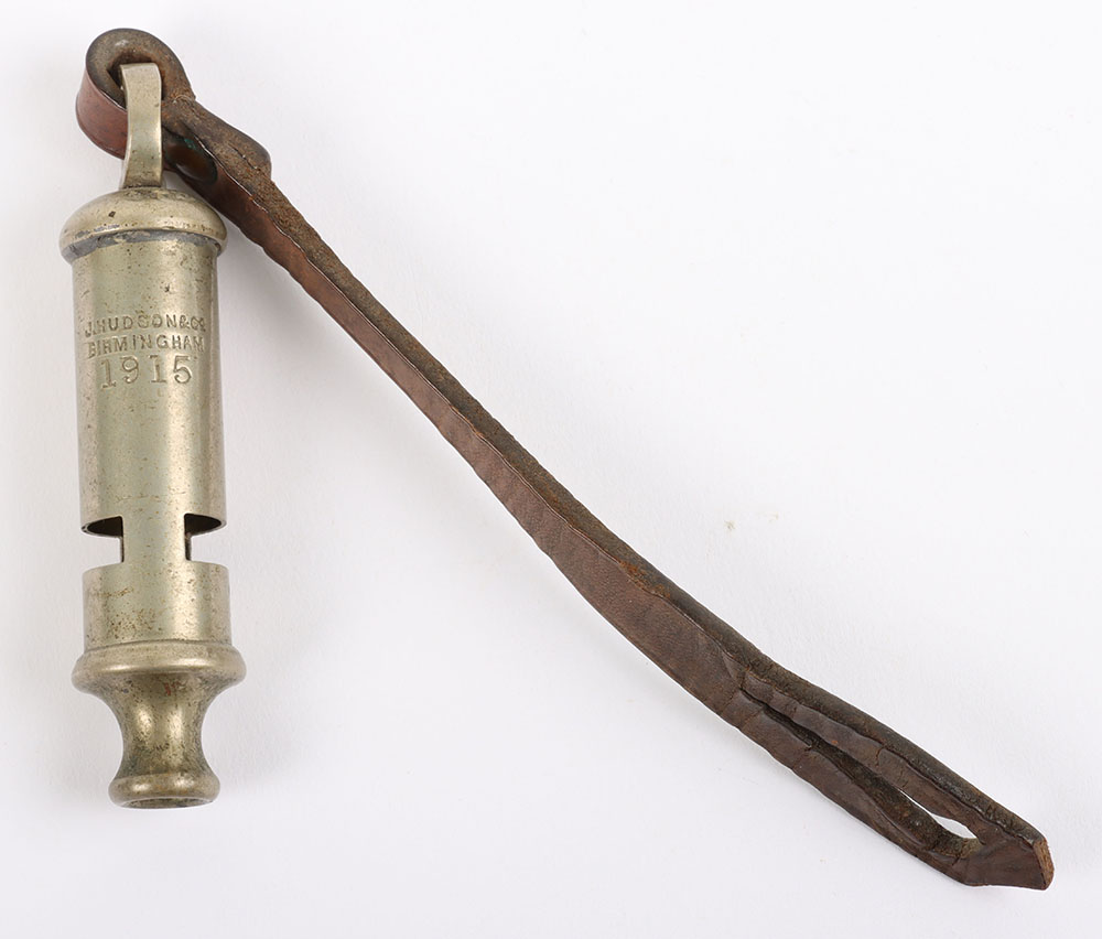 #1356 – WW1 1915 British Officers Trench Whistle