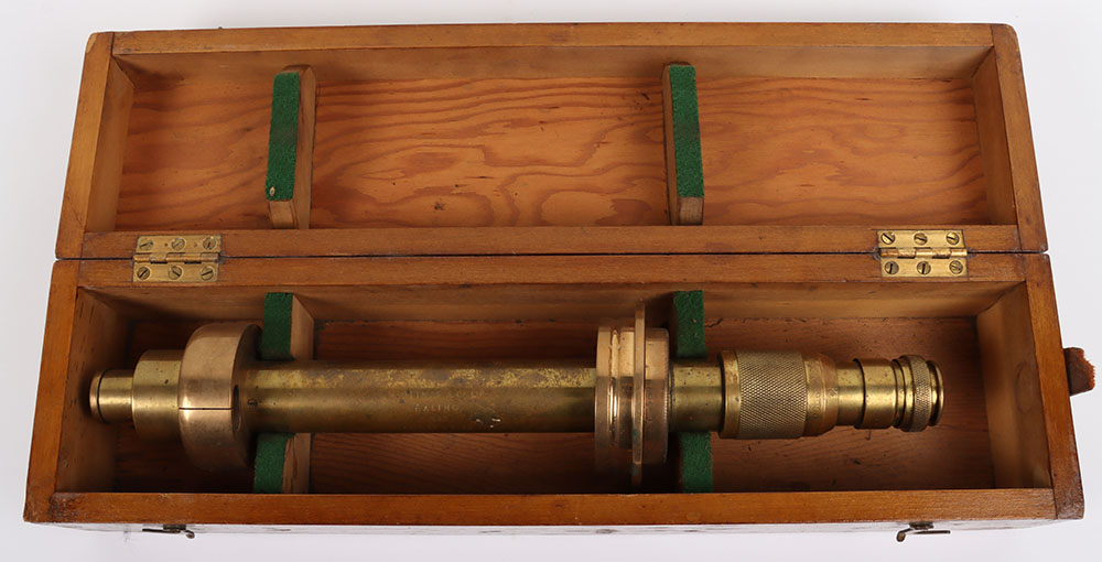 #1373 – Brass Naval Optical Sight by W Ottway & Co Ltd