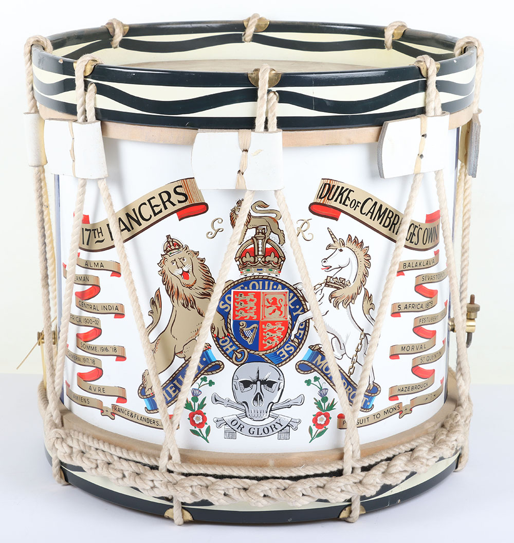 #1380 – 17th Duke of Cambridge’s Own Lancers Regimental Drum