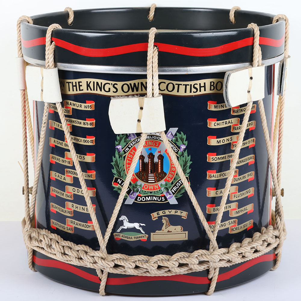 #1381 – Kings Own Scottish Borderers Regimental Drum