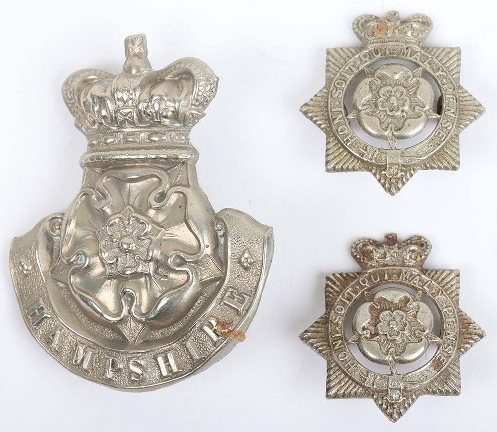 #139 – Victorian Hampshire Militia Glengarry Badge 1874-81