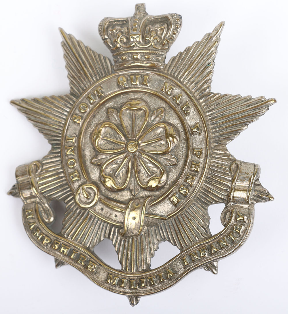 #141 – Victorian Hampshire Militia Infantry Pouch Badge