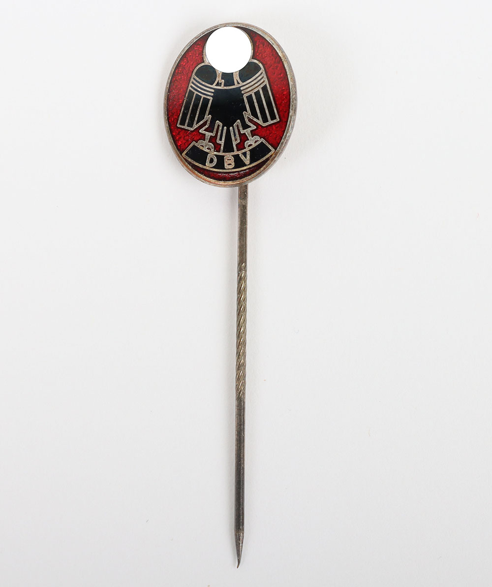 #1445 – Third Reich D.B.V (Deutscher Buro und Behordenangestellten) Stick Pin