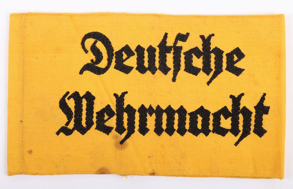 #1453 – WW2 German Deutsche Wehrmacht Armband