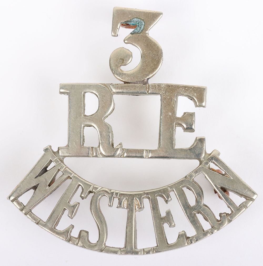 #148 – 3rd Western Royal Engineers Shoulder Title