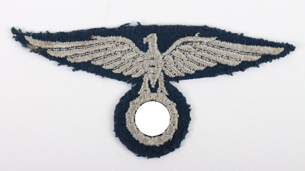 #1486 – WW2 German Bahnschutzpolizei (Railways Police) Tunic Arm Eagle