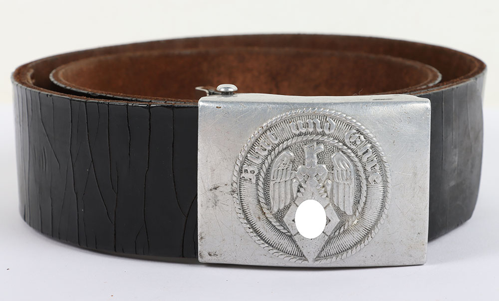 #1497 – WW2 German Hitler Youth Belt and Buckle