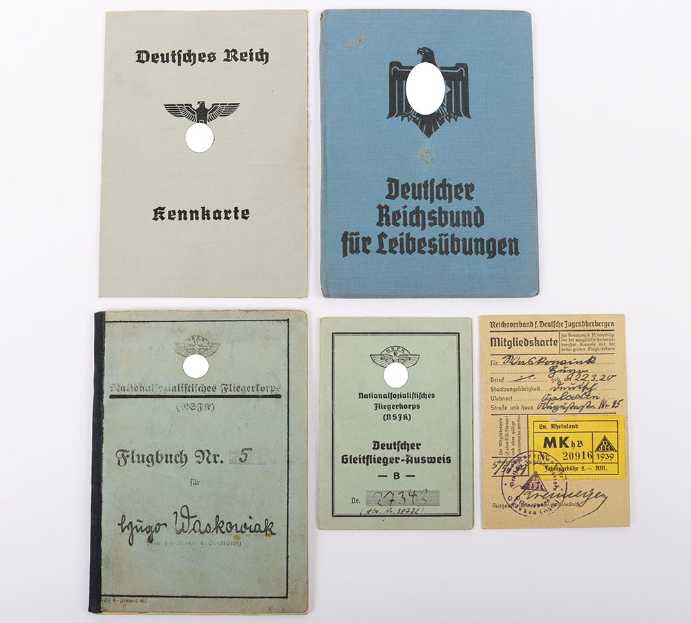 #1505 – Third Reich NSFK Document Grouping