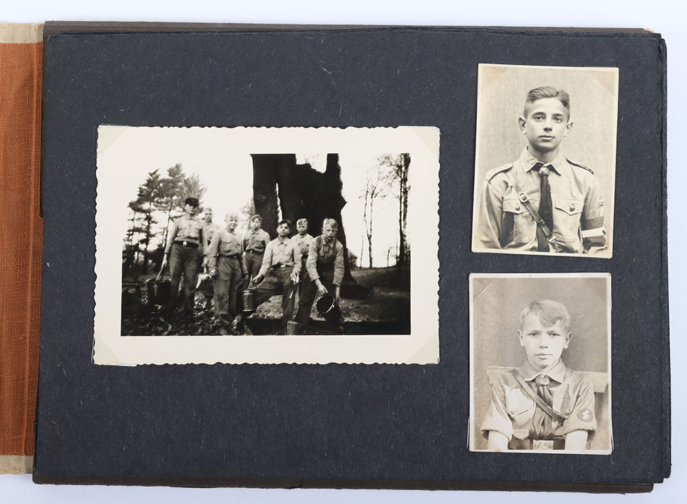 #1507 – Third Reich Hitler Youth Photograph Album