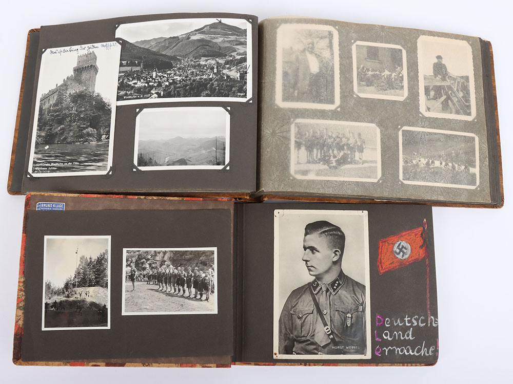 #1509 – WW2 German Hitler Youth Photograph Album