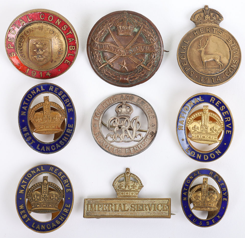 #169 – Grouping of National Reserves and Special Constabulary Enamel Badges