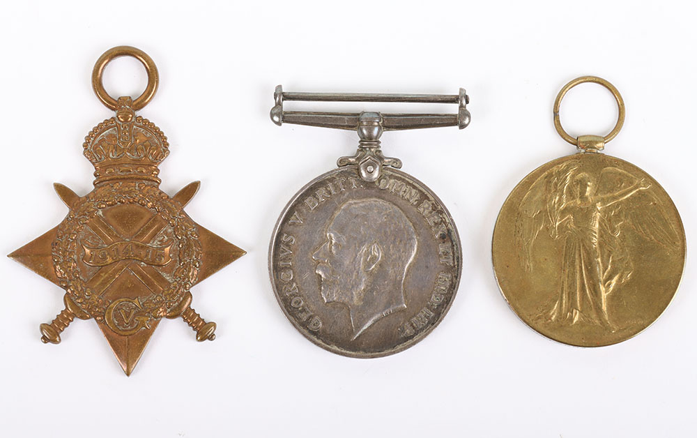 #17 – Great War 1914-15 Star Medal Trio to a Chief Skipper in the Royal Naval Reserve