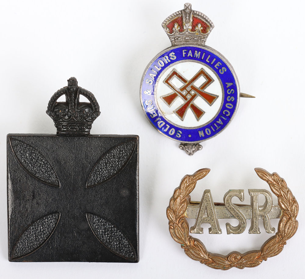 #172 – WW1 British Army Chaplains Department Cap Badge