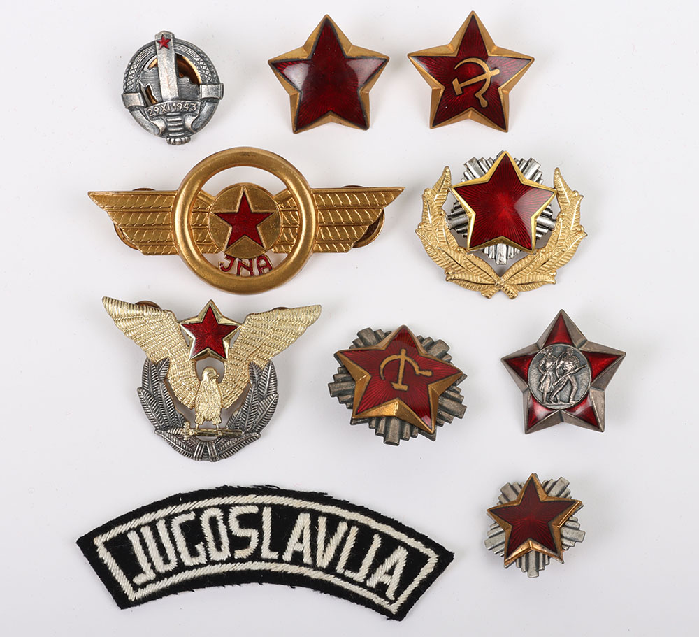 #202 – Grouping of Communist Yugoslavia and Soviet Russian Badges