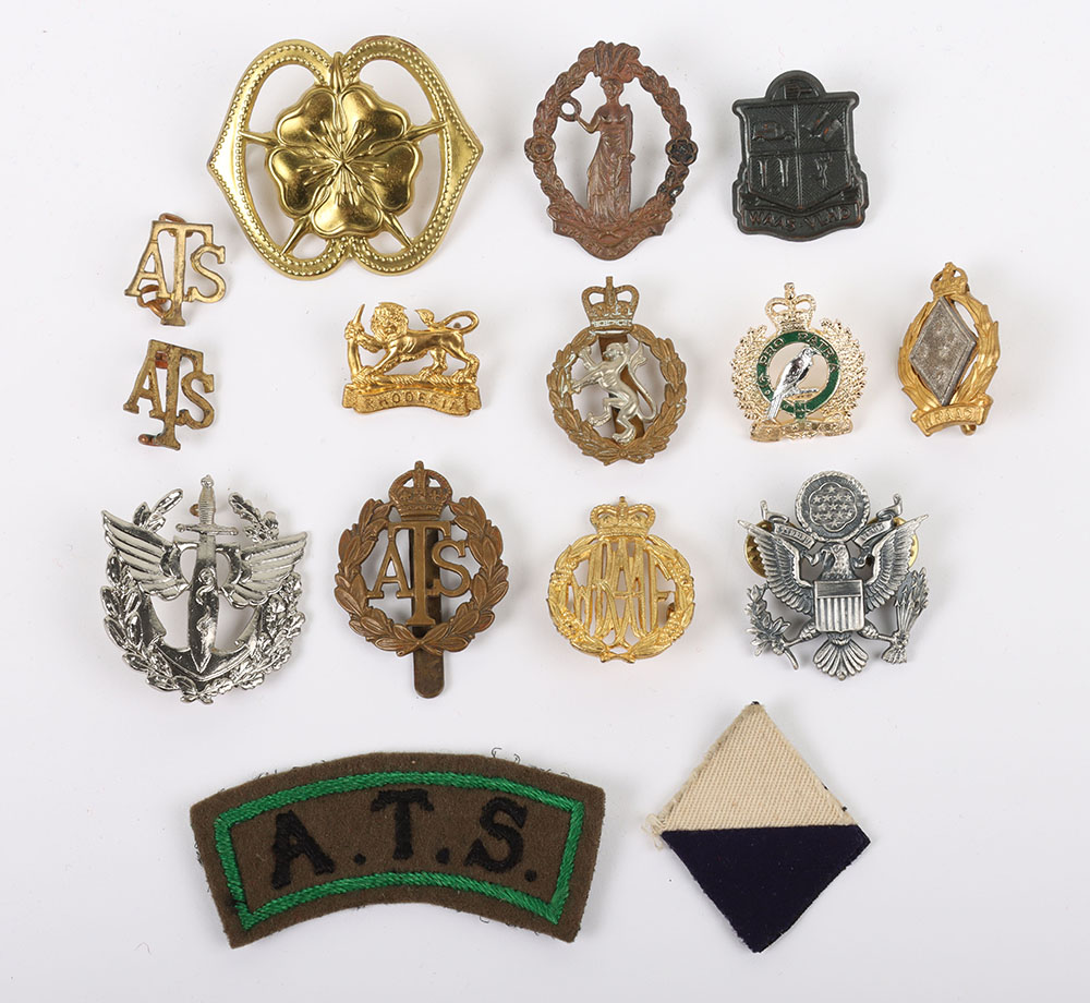 #203 – Grouping of Badges and Insignia of Womens Interest