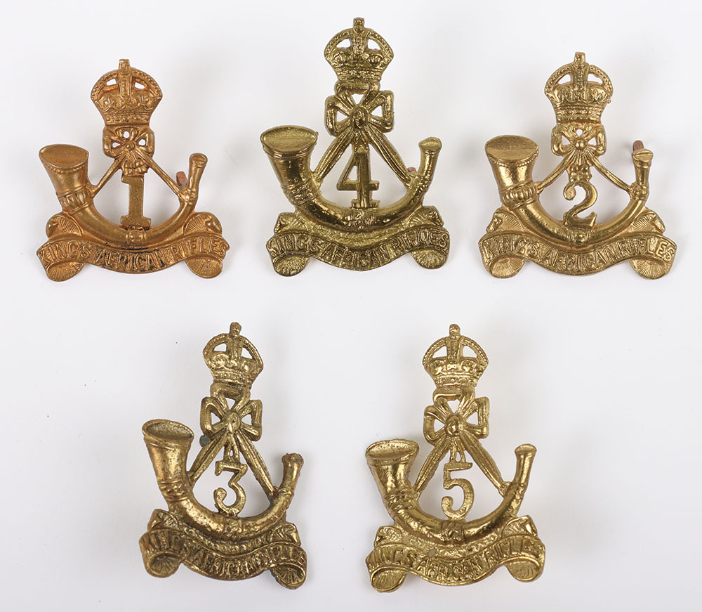 #208 – Headdress Badges of the Kings African Rifles