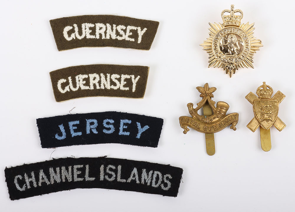 #209 – Grouping of Badges and Insignia of Channel Islands Interest