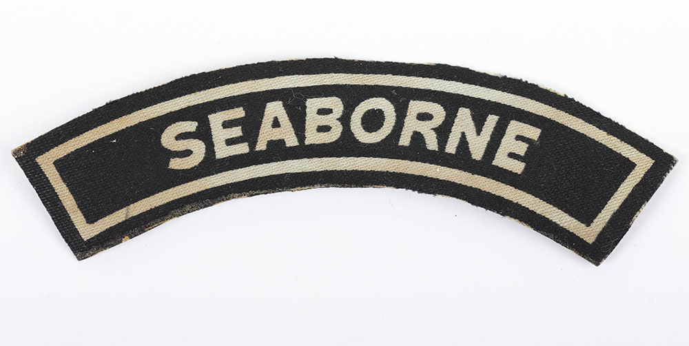 #211 – Scarce WW2 Royal Observer Corps SEABORNE Shoulder Title