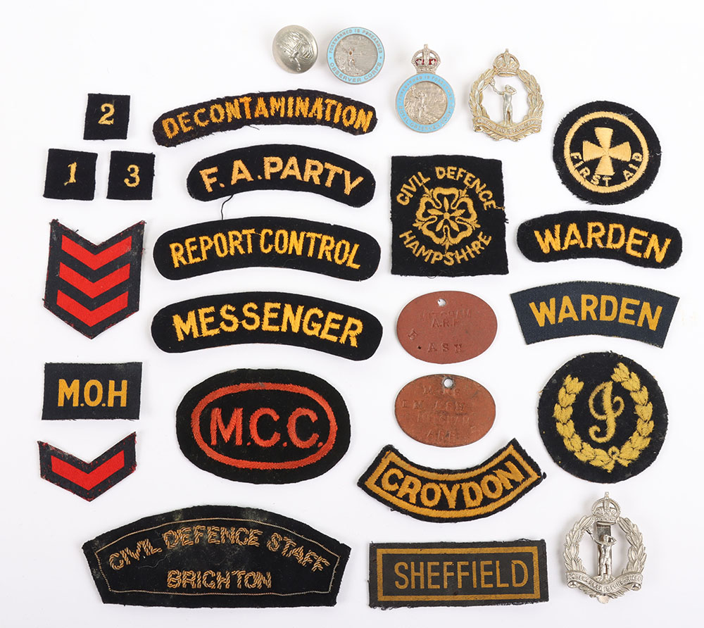 #216 – WW2 British Home Front Badges and Insignia