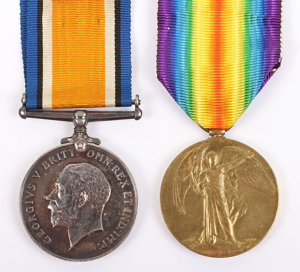 #23 – Great War Casualty Pair of Medals to the Royal Warwickshire Regiment