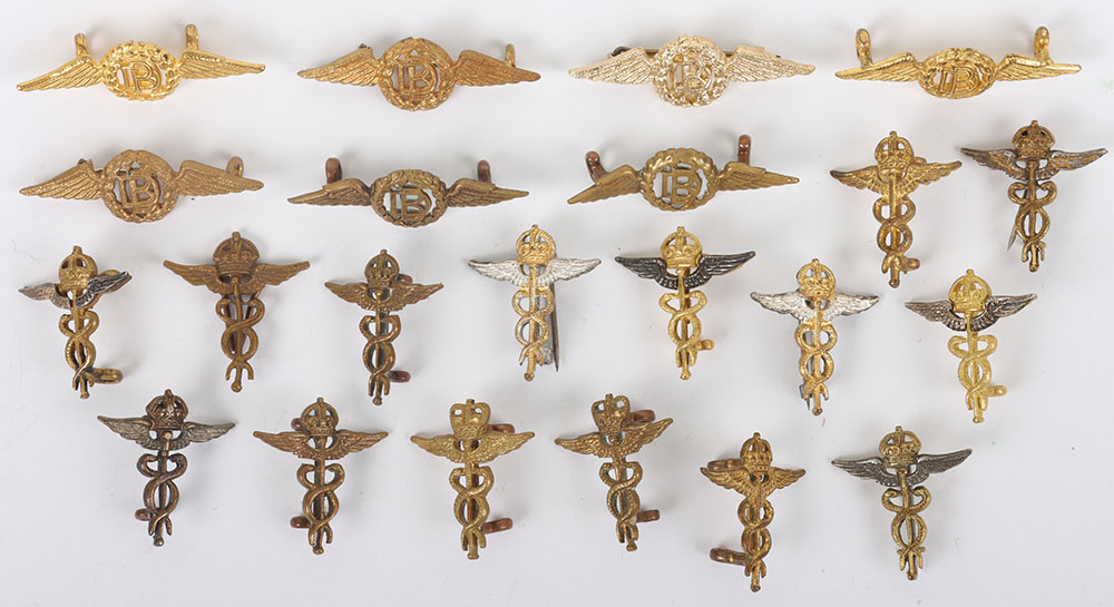 #251 – Selection of Royal Air Force Medical and Dental Branch Collar Badges