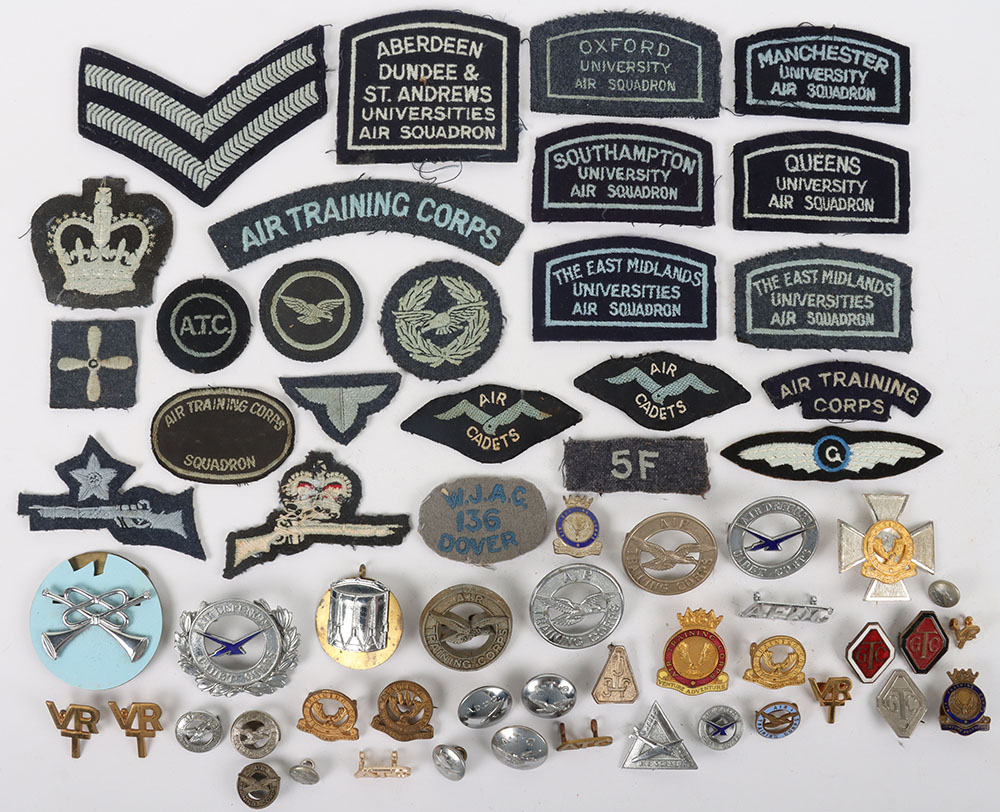 #258 – Grouping of Air Defence Corps Cadets & Air Training Corps Badges and Insignia