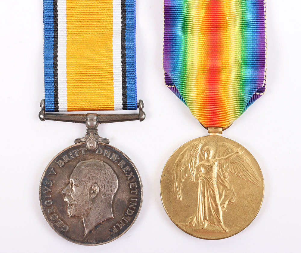 #26 – Great War Pair of Medals to the 16th Battalion Royal Scots