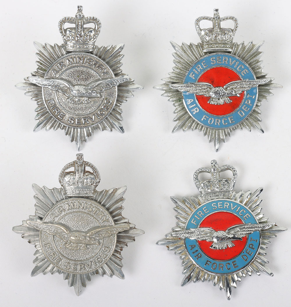 #261 – George VI Air Ministry Fire Services Cap Badge