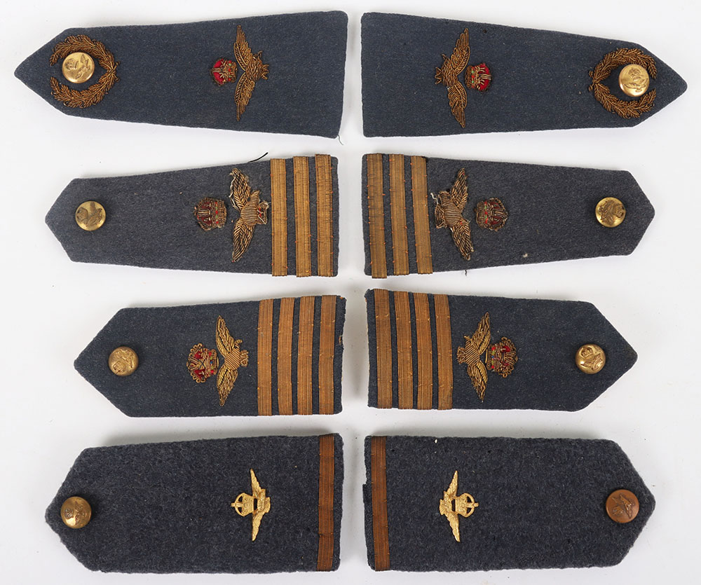 #275 – 4x Pairs of Royal Air Force Shoulder Boards