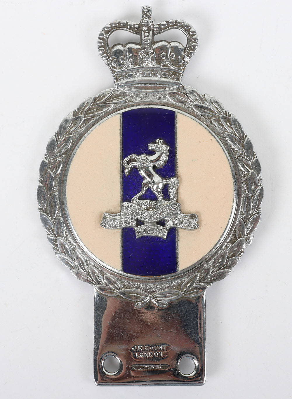 #278 – EIIR Queens Own Buffs Regimental Car Badge