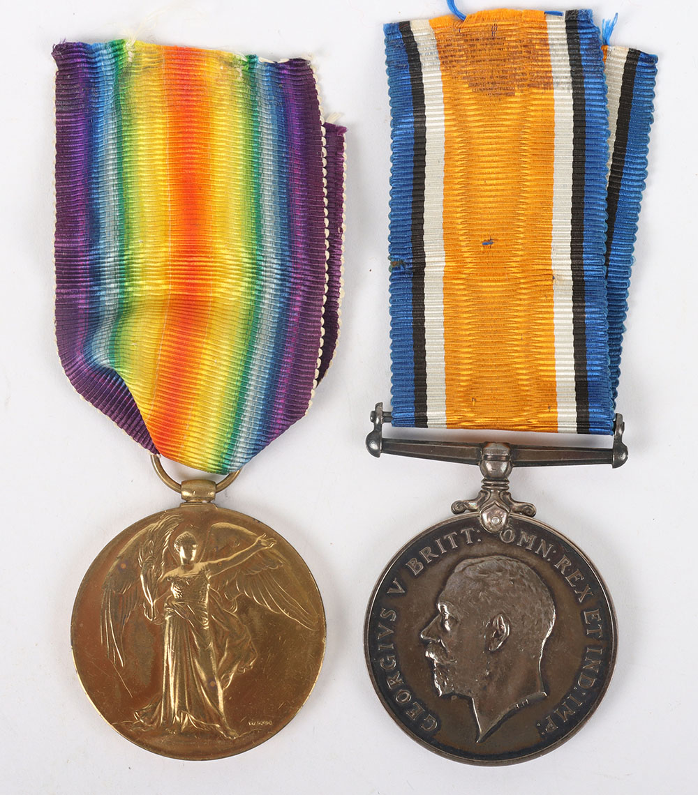 #29 – Great War Pair of Medals to the 9th (Cyclist) Battalion Hampshire Regiment